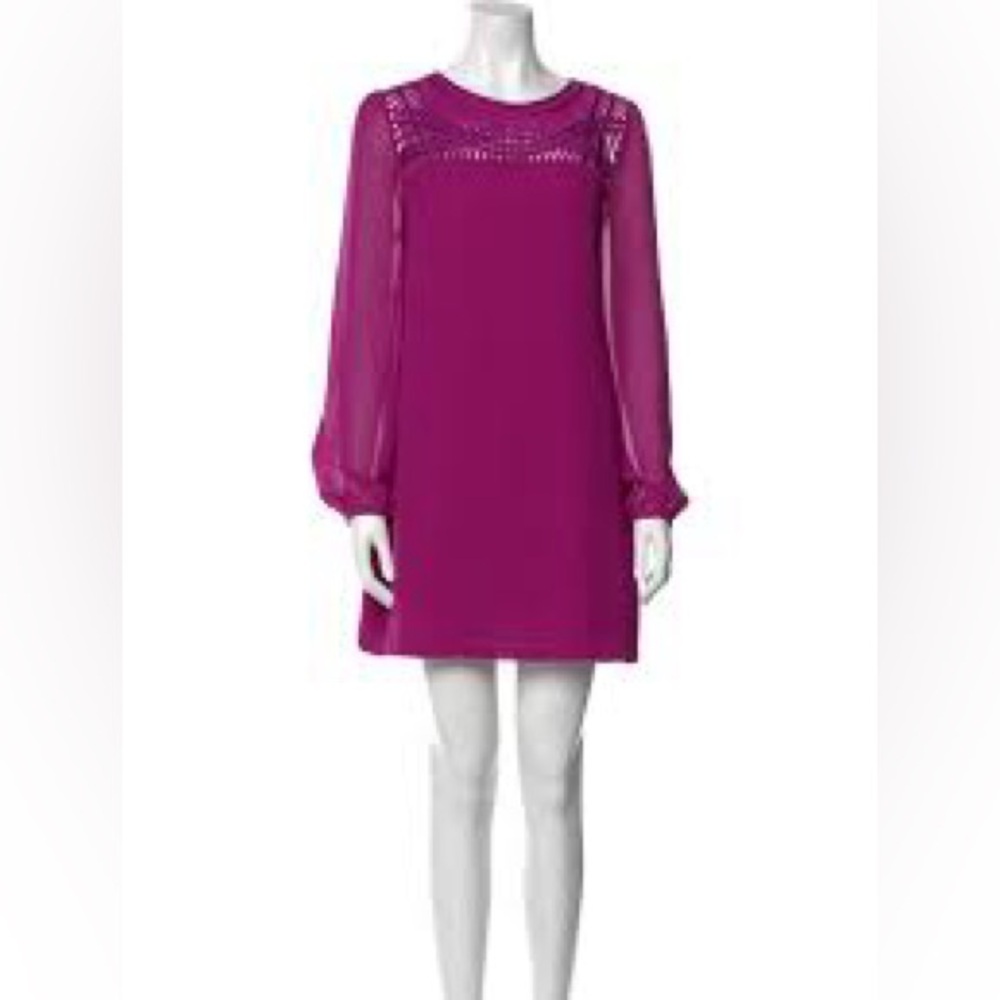 Ted Baker l Katia Mini Shift Dress in Magenta